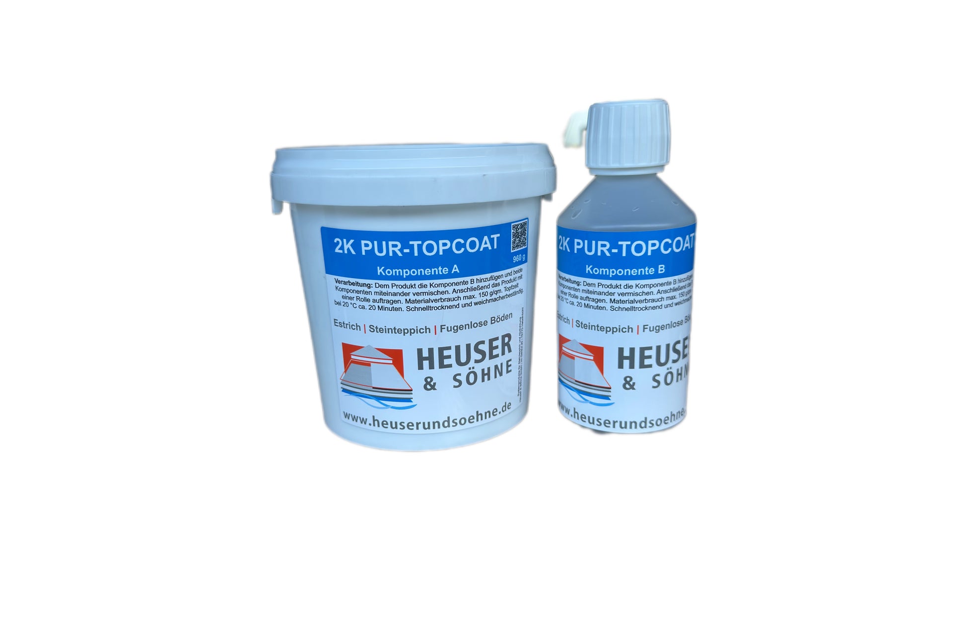 HS 2K Topcoat – weichmacherbeständig, seidenmatt (0,96 kg)