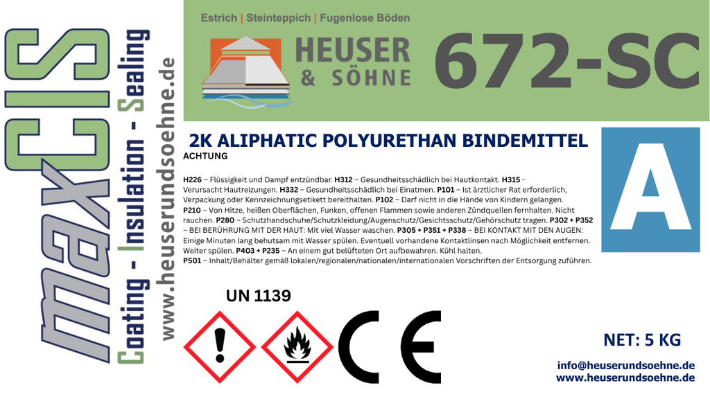 2K Steinteppich Bindemittel Innenbereich - lösemittelfrei, schnellhärtend (10kg)