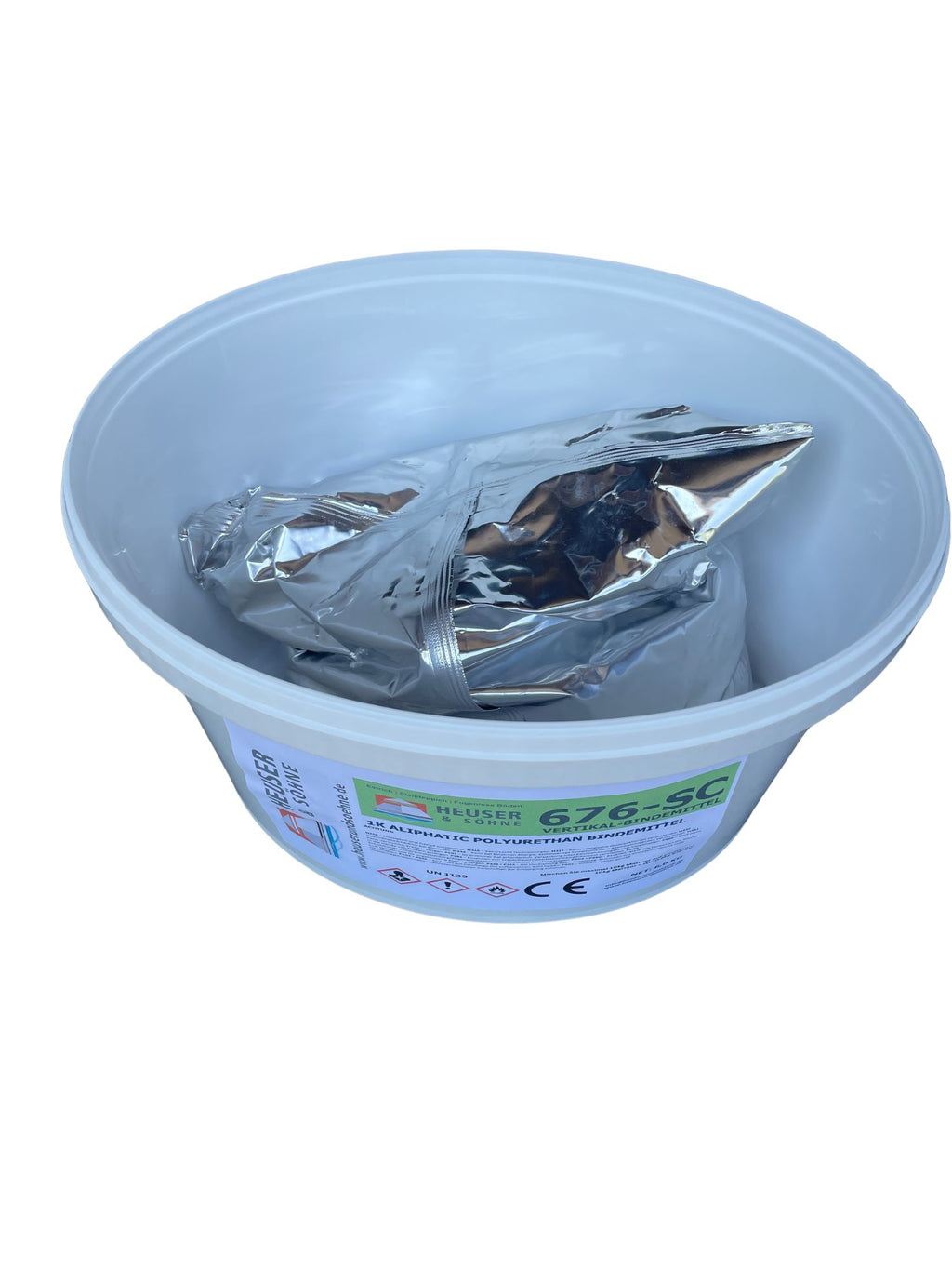 676-SC Sockelbindemittel Steinteppich 1K PU – senkrechte Flächen, außen (6kg)