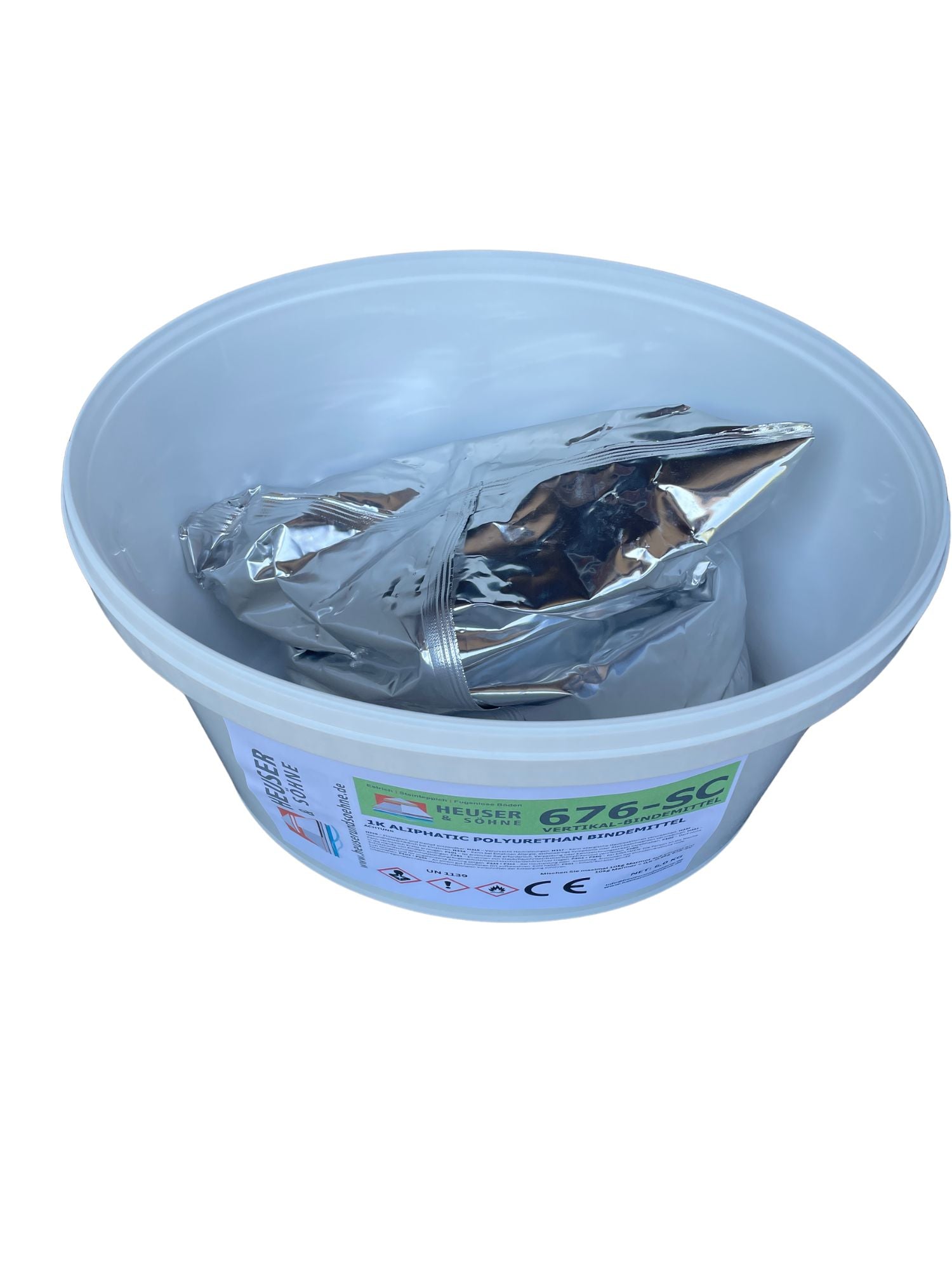 676-SC Sockelbindemittel Steinteppich 1K PU – senkrechte Flächen, außen (6kg)
