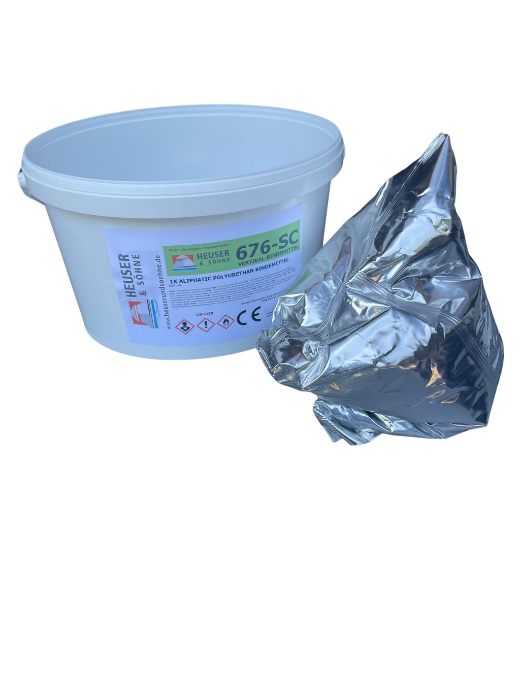 676-SC Sockelbindemittel Steinteppich 1K PU – senkrechte Flächen, außen (6kg)