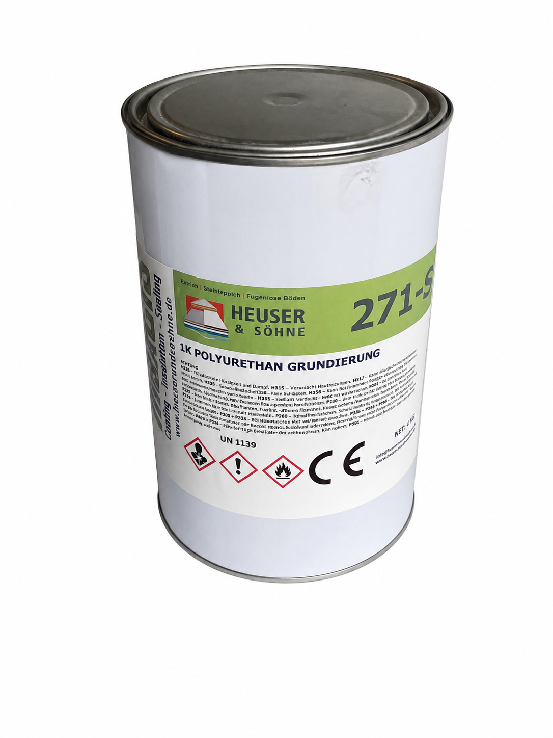 271-S Steinteppich Grundierung für den Außenbereich (4kg) Beton, Estrich, Fliesen
