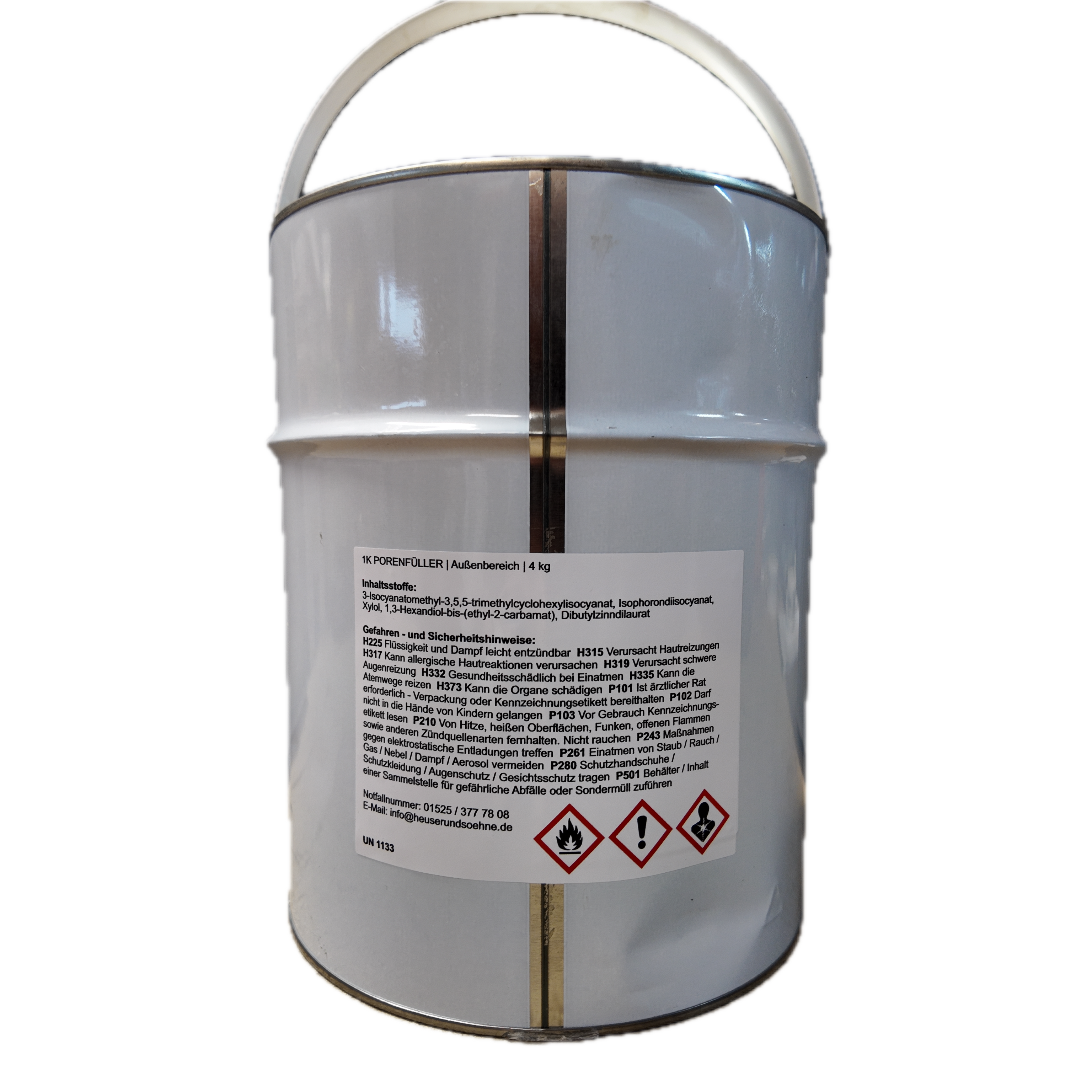Porenfüller Steinteppich Außen – 1K PU (4 kg)