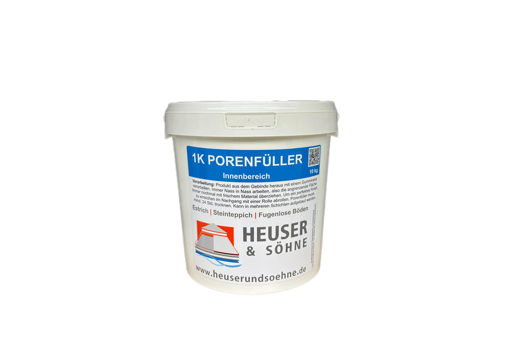 Porenfüller für Steinteppich Innenbereich (10kg) - transparent und lösemittelfrei