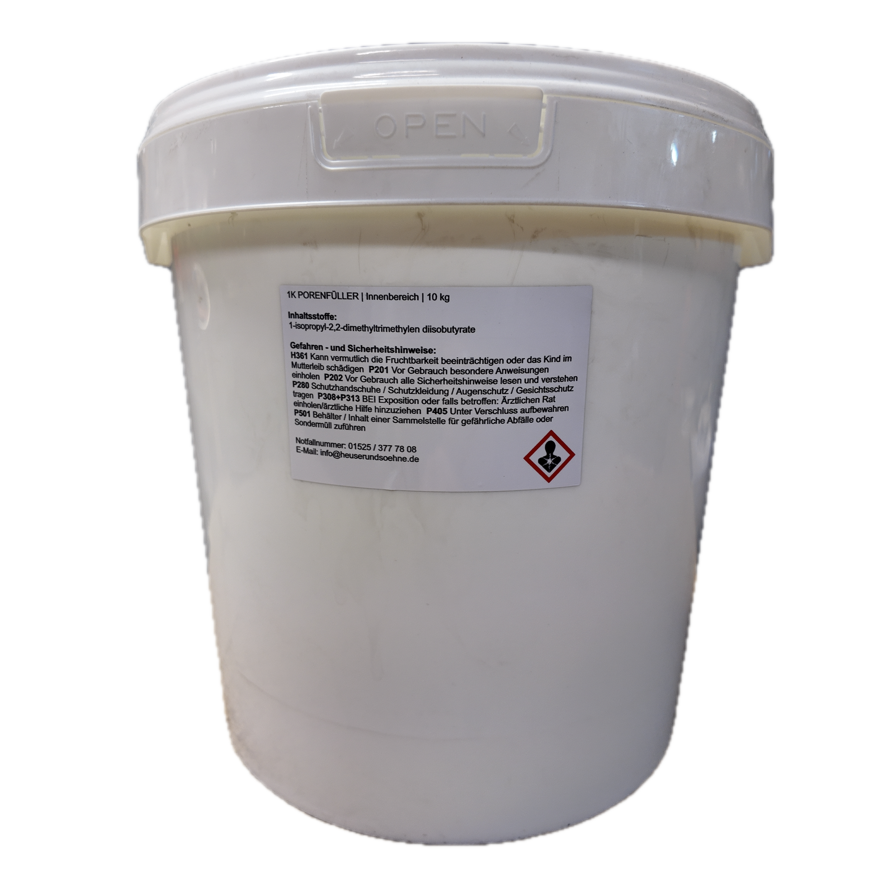Porenfüller für Steinteppich Innenbereich (10kg) - transparent und lösemittelfrei