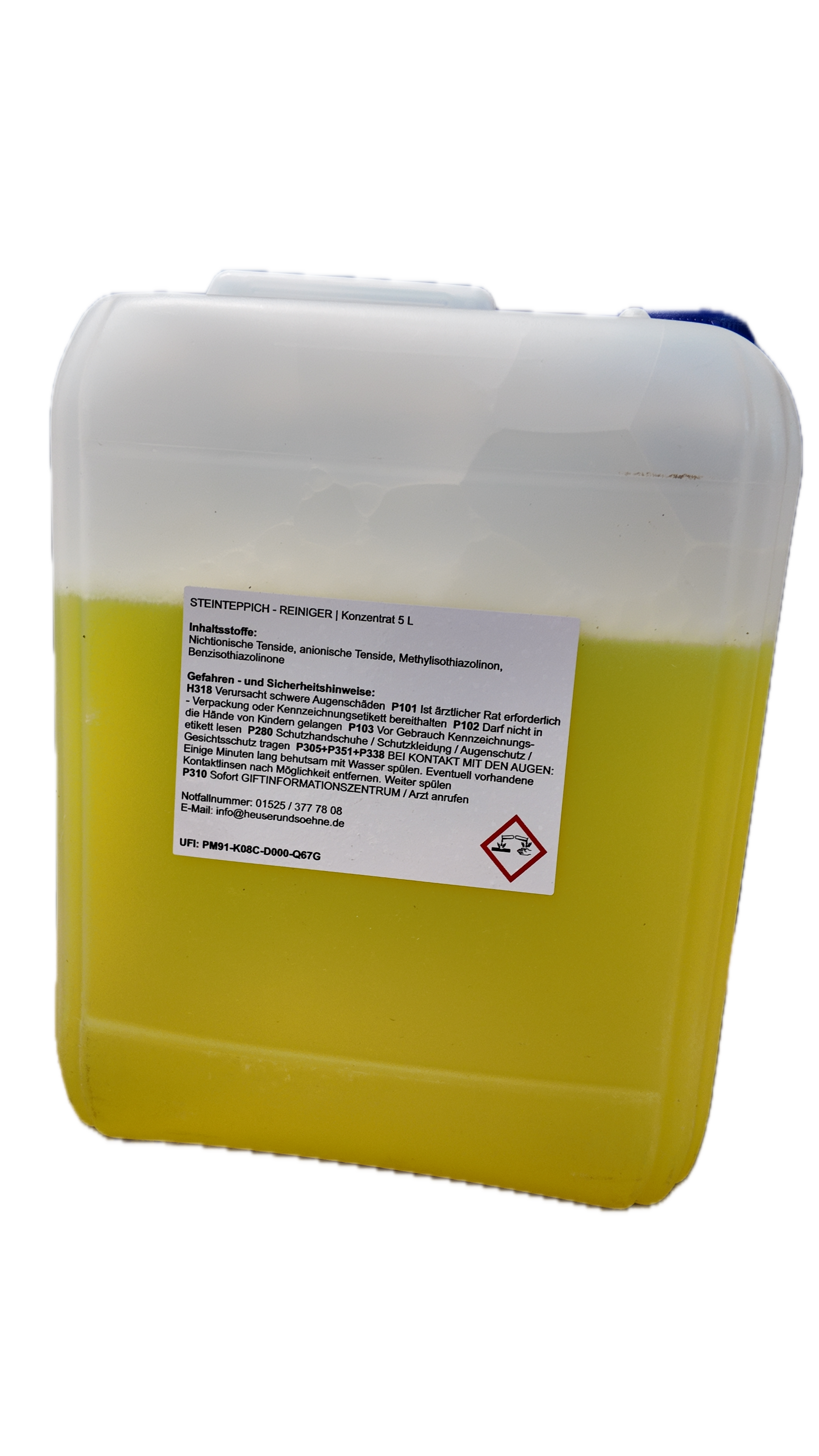 Steinteppich Reiniger 5 L – Konzentrat für Innen- & Außenbereiche (hochdruckgeeignet)
