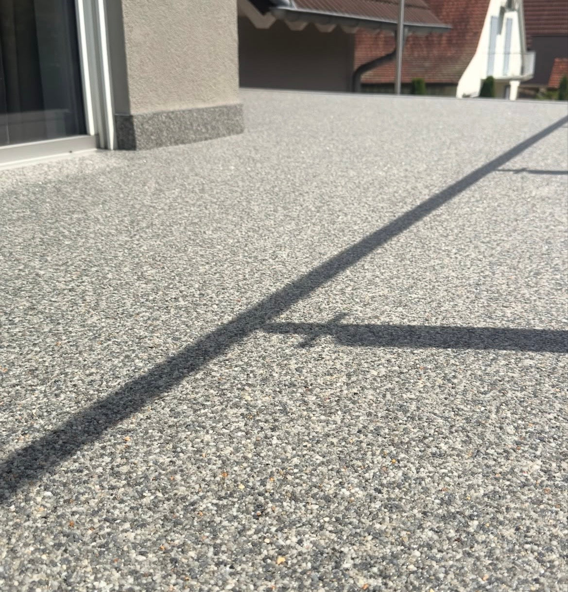 Steinteppich Komplettset 10qm Außen für Balkon, Terrasse, Treppe (Groß)