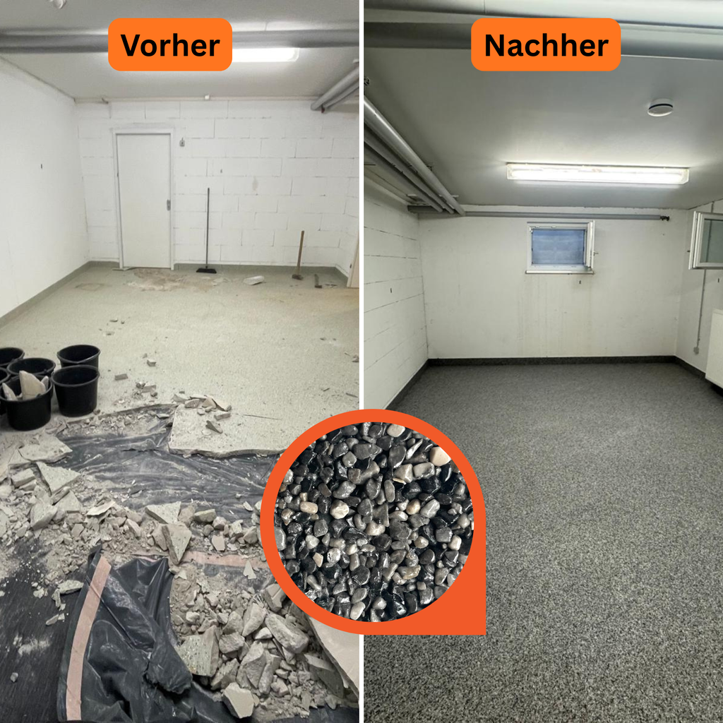 2K Steinteppich Bindemittel Innenbereich - lösemittelfrei, schnellhärtend (10kg)