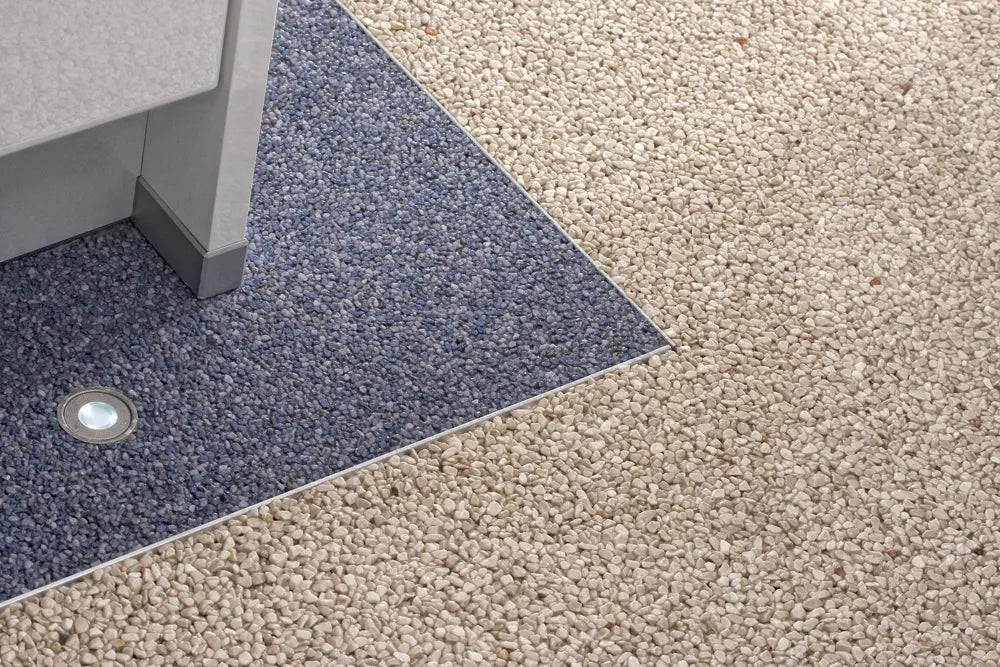Steinteppich Komplettset 2qm Innen für Wohnzimmer, Küche, Bad (klein)
