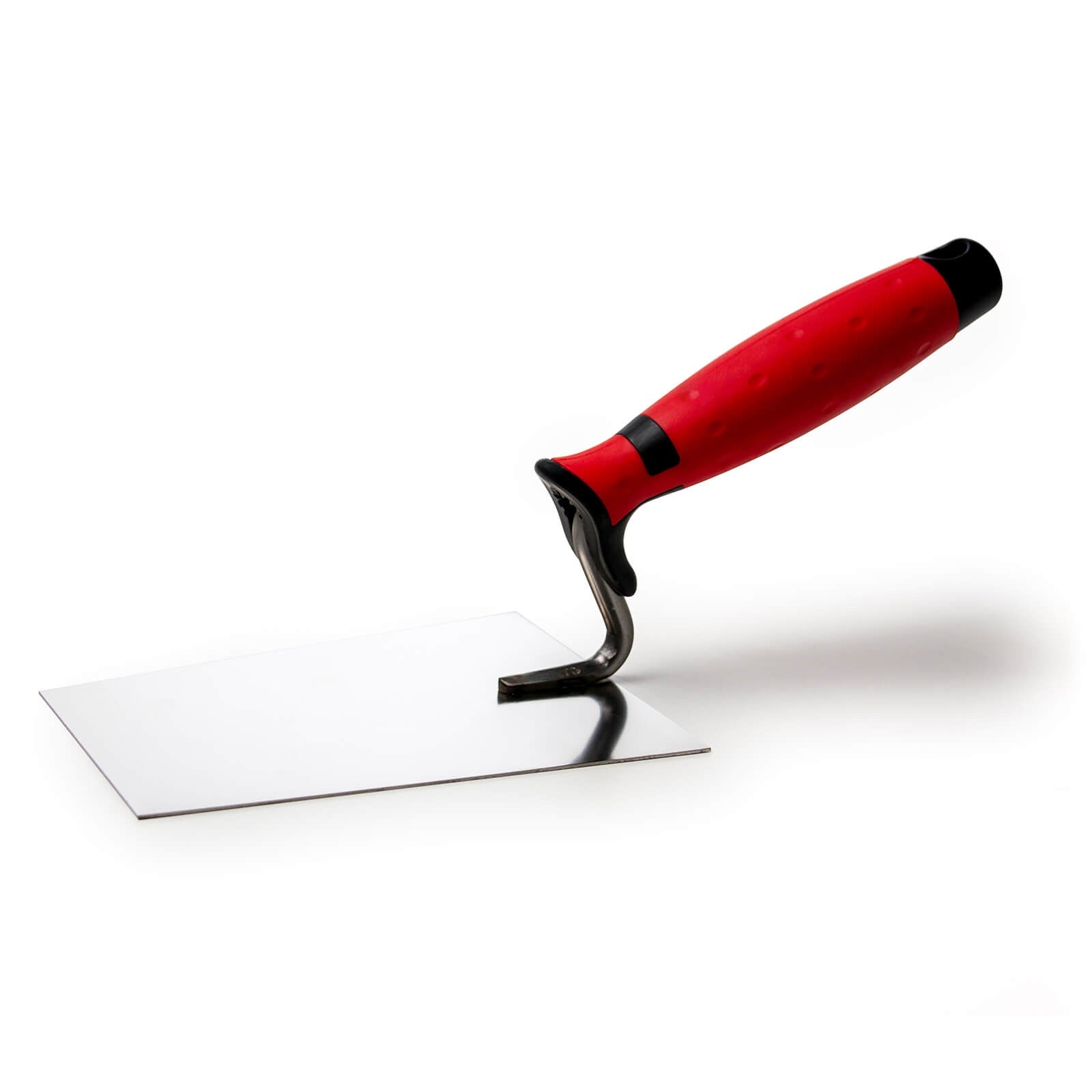 Maurerkelle 160 mm aus Edelstahl mit Softgriff – Profi-Werkzeug für Steinteppiche