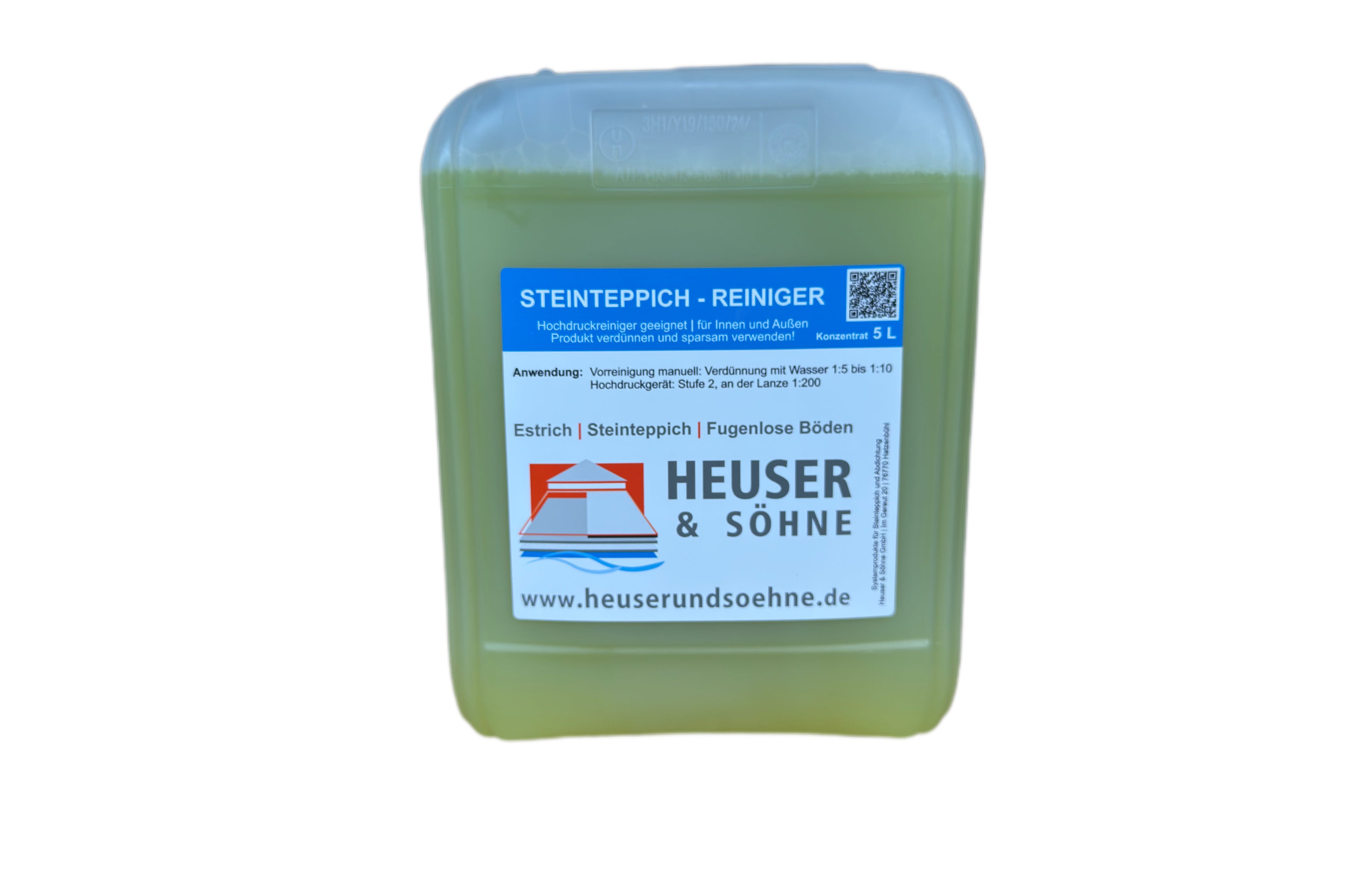 Steinteppich Reiniger 5 L – Konzentrat für Innen- & Außenbereiche (hochdruckgeeignet)