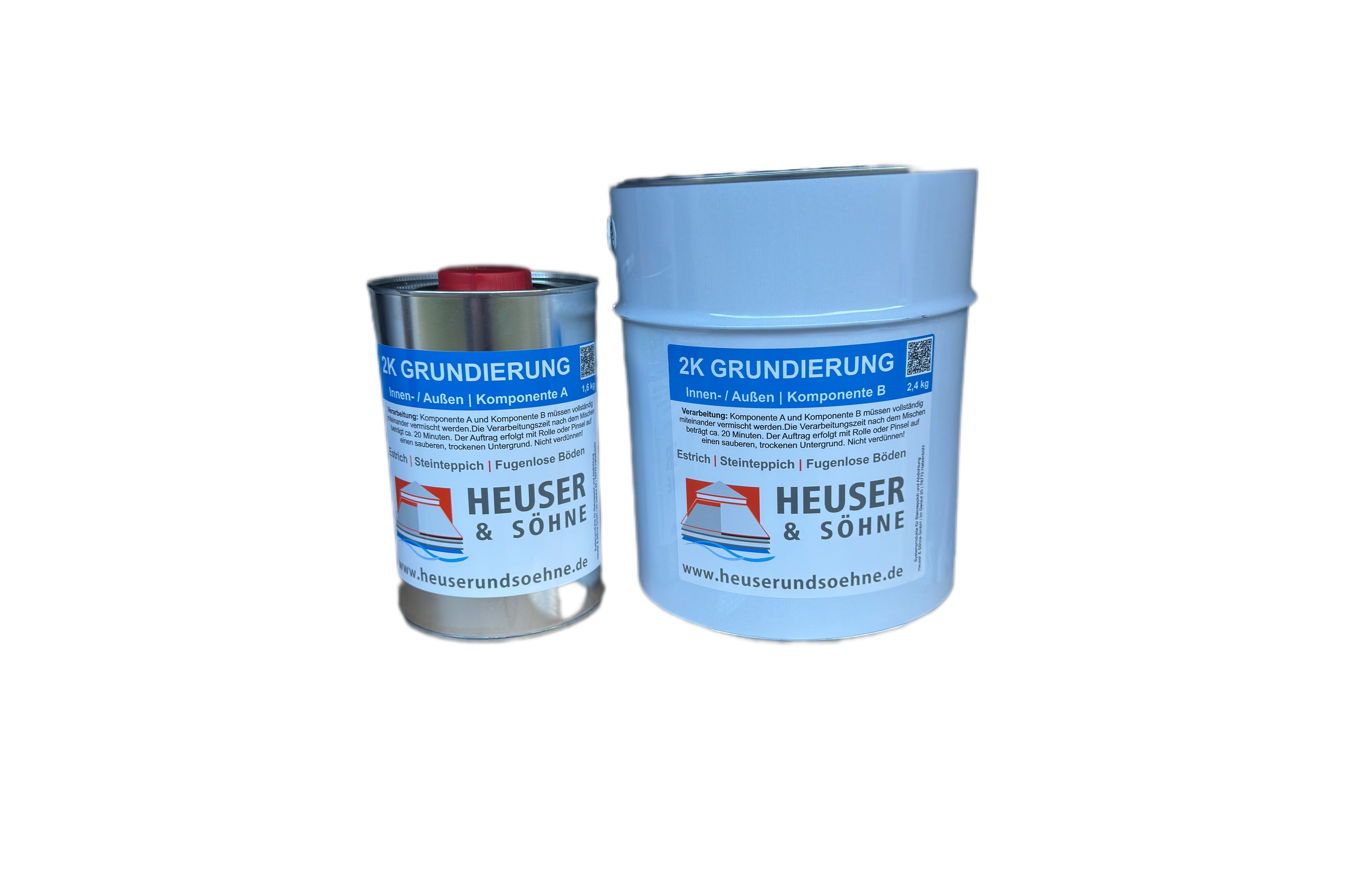 2K-Grundierung für Steinteppich – Innen -lösemittelfrei- (4 kg)