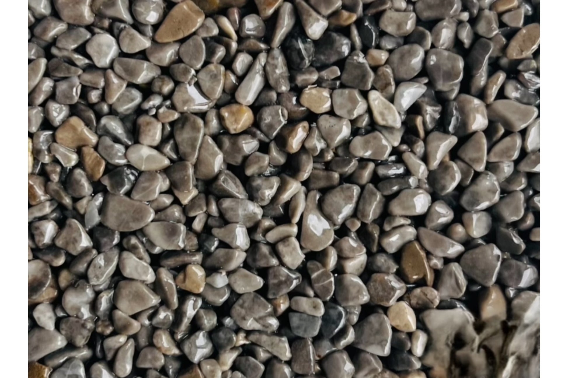 Marmorgranulat Platin – 2–4 mm, 25 kg