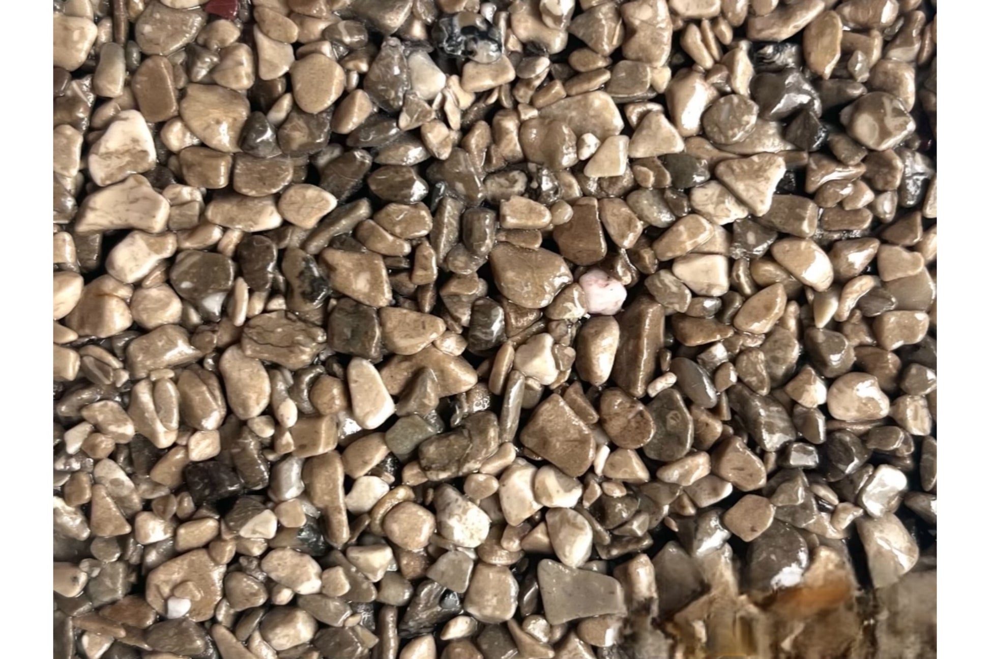 Marmorgranulat Cappuccino – 2–4 mm, 25 kg