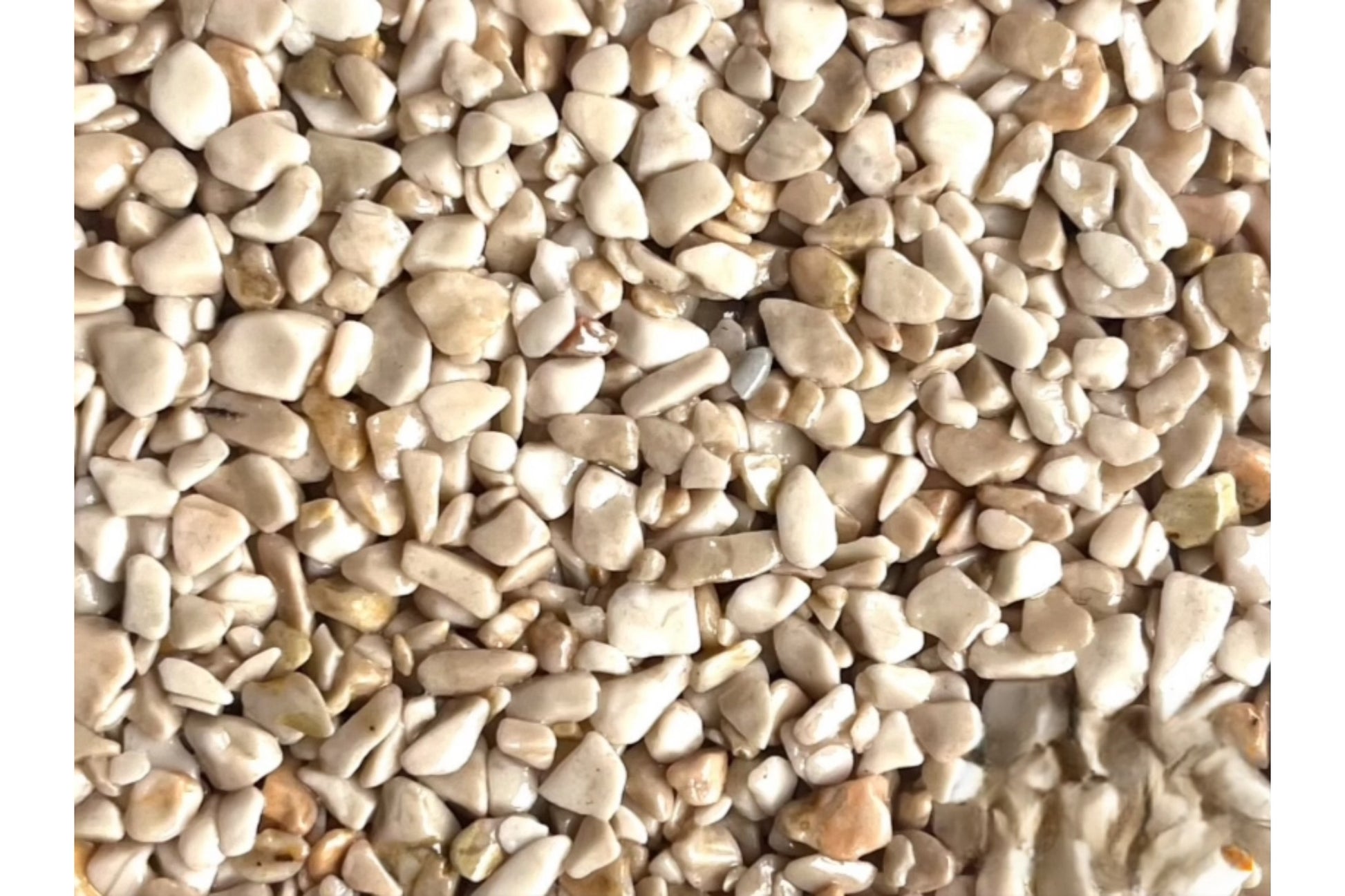 Marmorgranulat Beige – 2–4 mm, 25 kg